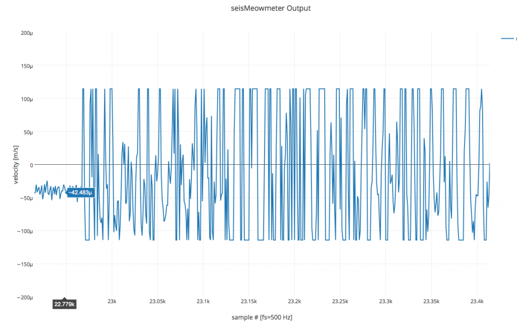 seismometer Live Feed Example