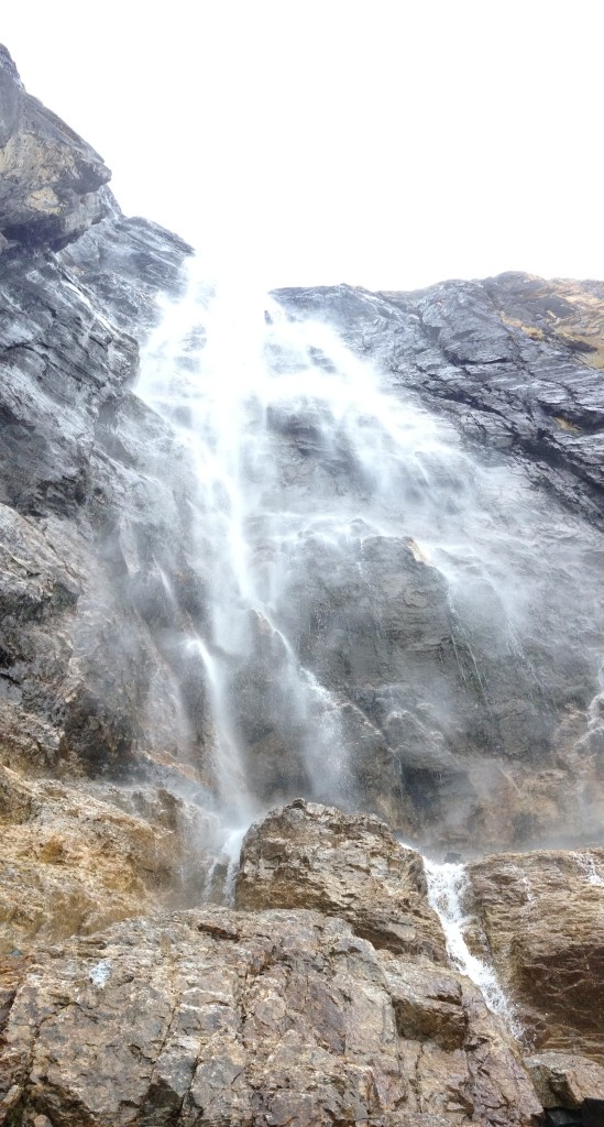 The waterfall of power (photo taken in the spring)